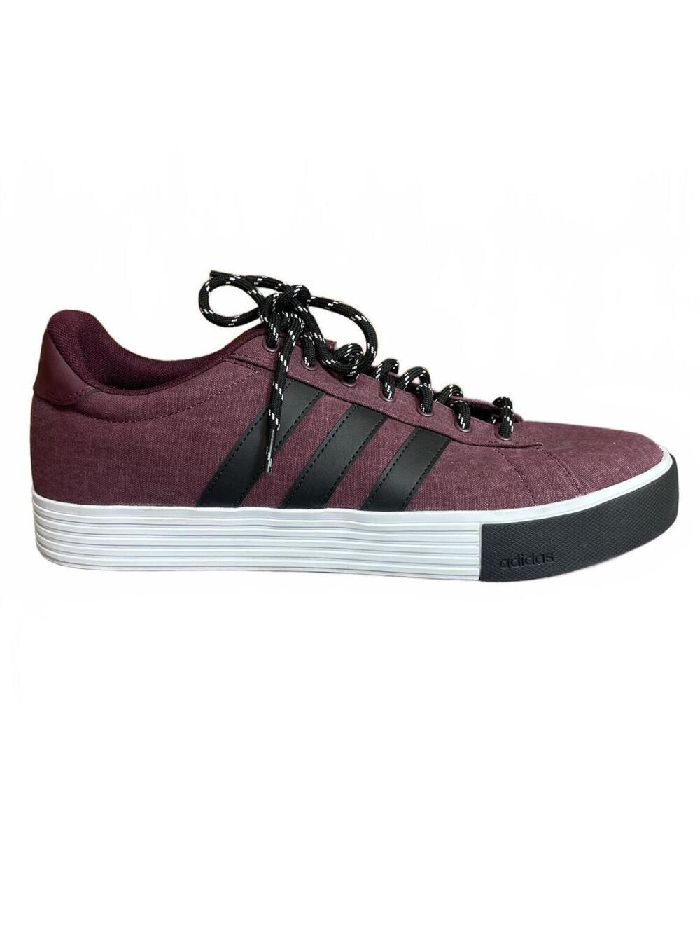 Adidas Daily 4.0 Maroon And Black sneakers size 14